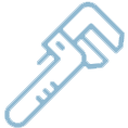 Pipe Wrench Icon