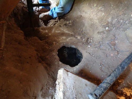 Replacing Old Concrete Tank Under A House